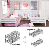 Oslo Basics Low Bunk Bed (with trundle option) - Kids Haven